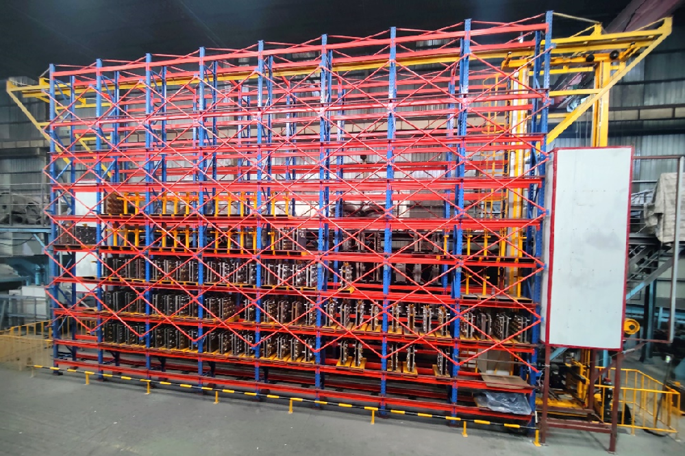 鑄造廠(chǎng)垂直線(xiàn)模具立庫